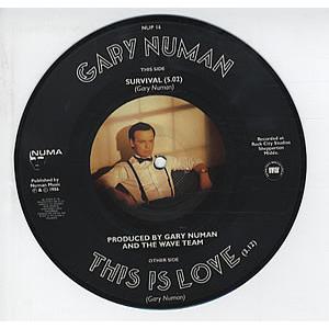 英7” Gary Numan This Is Love NUP16 Numa /00080