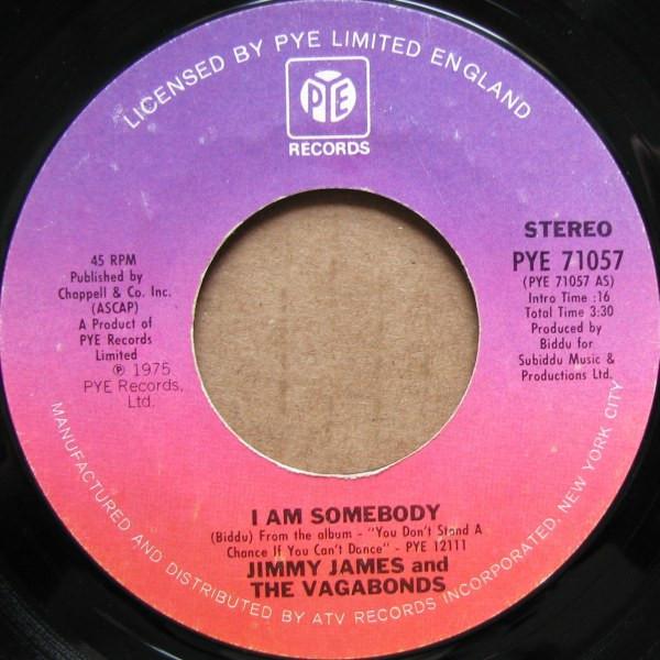 米7" Jimmy James &amp; The Vagabonds I Am Somebody PYE7...