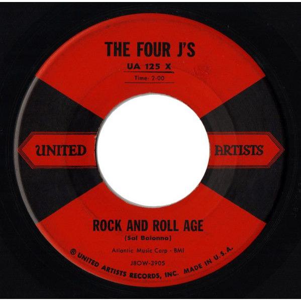 英7" Four Js Rock And Roll Age / Be Nice, Dont Figh...