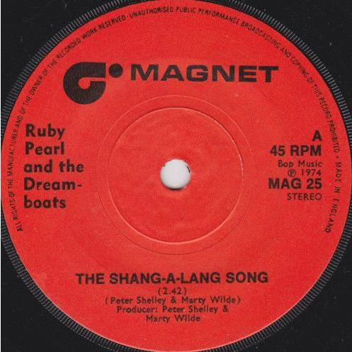 英7" Ruby Pearl &amp; The Dreamboats The Shang-A-Lang S...
