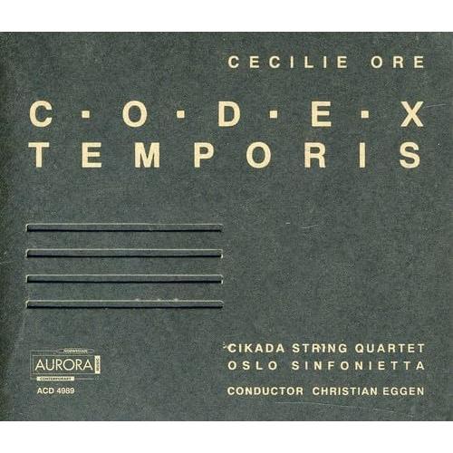 米CD Cikada String Quartet Codex Temporis  ACD4989 ...