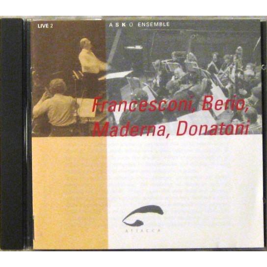 蘭CD Asko Ensemble ASKO Ensemble Live Vol. 2; Franc...