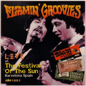 豪CD The Flamin Groovies Live At The Festival Of The Sun Barcelona Spain AIM1051 AIM (2) /00110