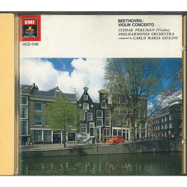 CD カルロ・マリア・ジュリーニ ベートーヴェン ヴァイオリン協奏曲 HCD1156 EMI /00...