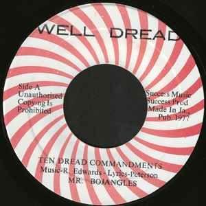 ジャマイカ7" Mr. Bojangles / Joe White Ten Dread Comman...
