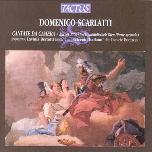 CD Domenico Scarlatti - Lavinia B Cantate Da Camer...