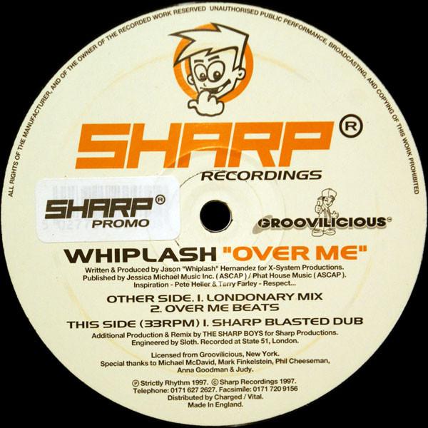 英12" Whiplash Over Me SHARP010 Sharp Recordings /0...