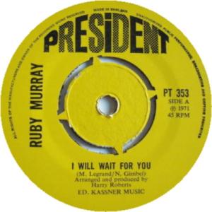 7" Ruby Murray I Will Wait For You / Away From You...