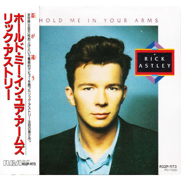 CD Rick Astley Hold Me In Your Arms R32P1173 RCA /...