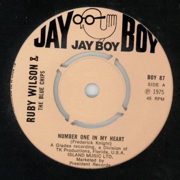 英7" Ruby Wilson &amp; The Blue Chips Number One In My ...