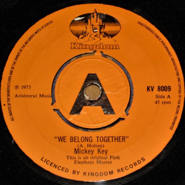 英7" Mickey Key We Belong Together KV8009 Kingdom R...
