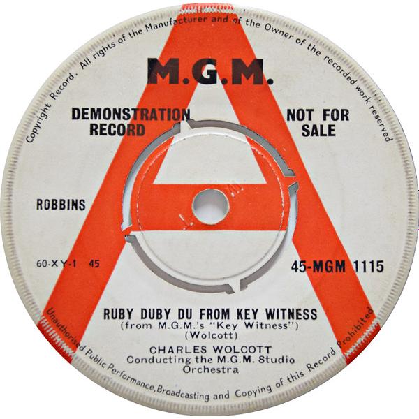 英7" Charles Wolcott  Conducting The MGM Studio Orc...