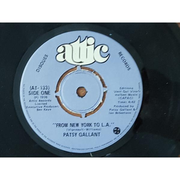 加7" Patsy Gallant From New York To L.A. AT133 Atti...
