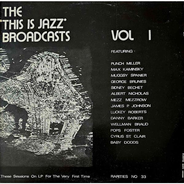 デンマークLP Various The This Is Jazz Broadcasts, Vol 1...