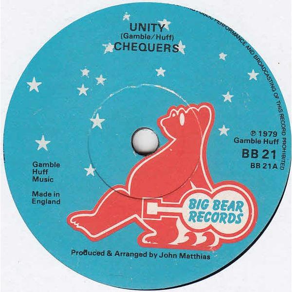 英7" The Chequers Unity BB21 Big Bear Records /0008...