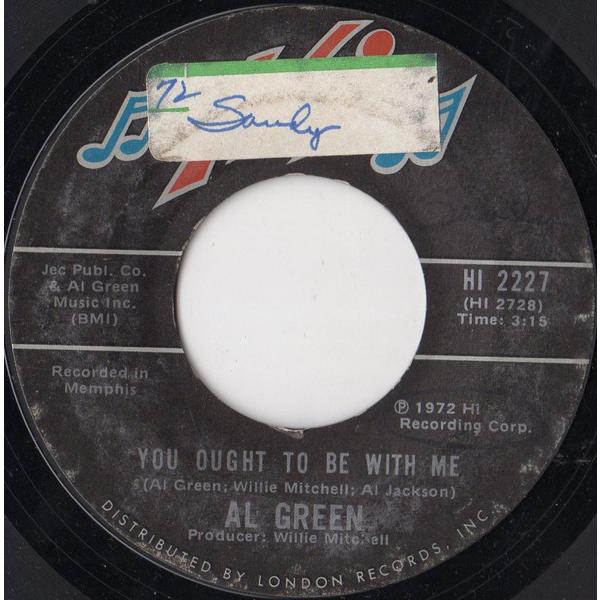 加7" Al Green You Ought To Be With Me / What Is Thi...