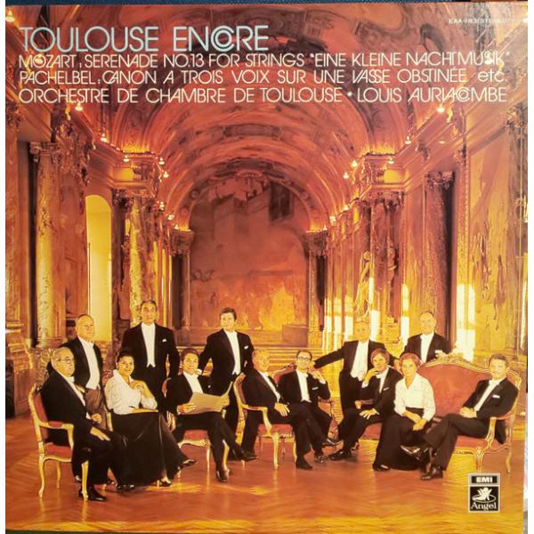 LP トゥールーズ管弦楽団, ルイ・オ パッヘルベルのカノン　トゥールーズ アンコール EAA183...