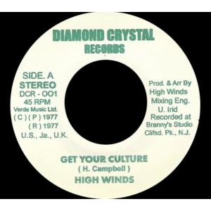 米7” High Winds Get Your Culture DCR001 Diamond Crystal Reco /00080