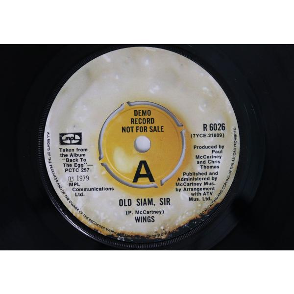 英7" Wings Old Siam, Sir / Spin It On R6026PROMO MP...