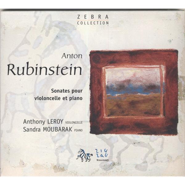 仏CD Sandra Moubarak, A. Rubinstein Sonatas for Cel...