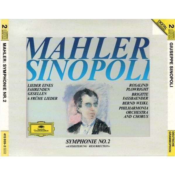 独2CD Gustav Mahler, Giuseppe Sinopo Symphonie Nr. ...