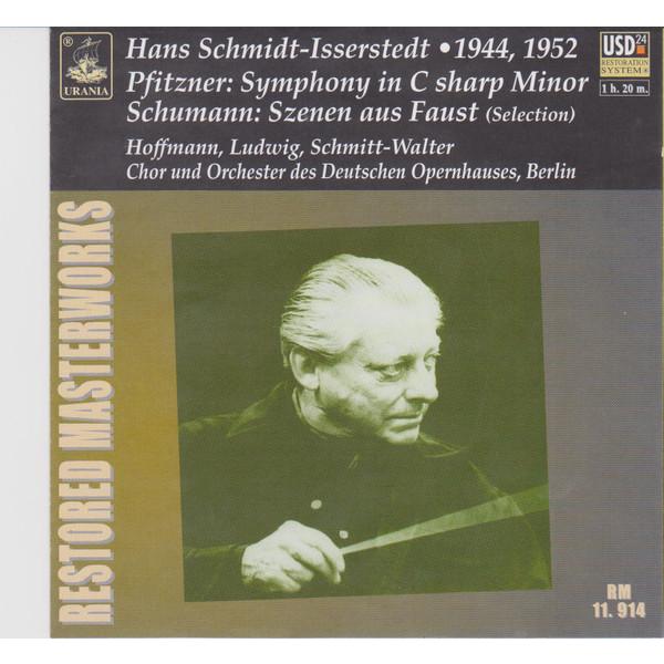 CD Schmidt-Isserstedt Pfitzner Symphony in C sharp...