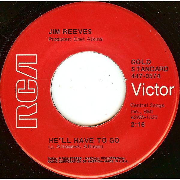 米7" Jim Reeves Hell Have To Go / Am I Losing You 4...