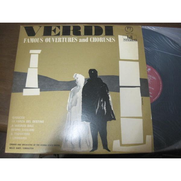 LP Verdi / Chorus Of The Vienna S Famous Overtures...
