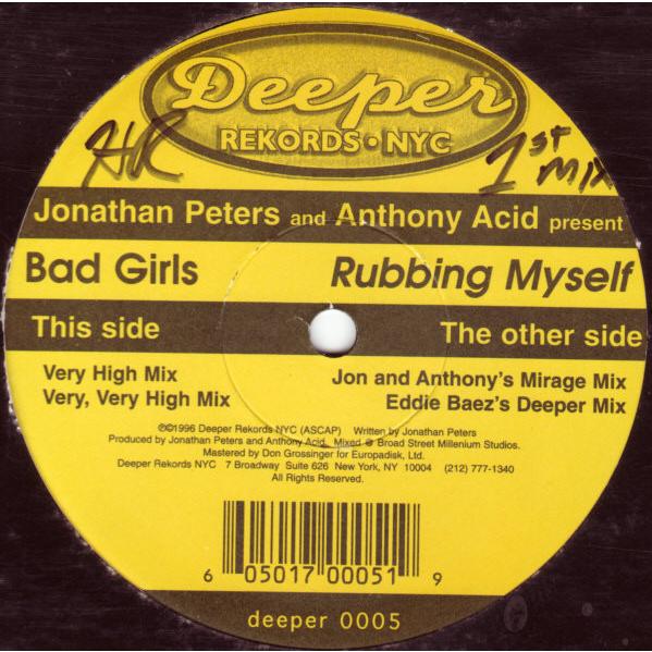 米12" Jonathan Peters &amp; Anthony Acid Present Bad Gi...