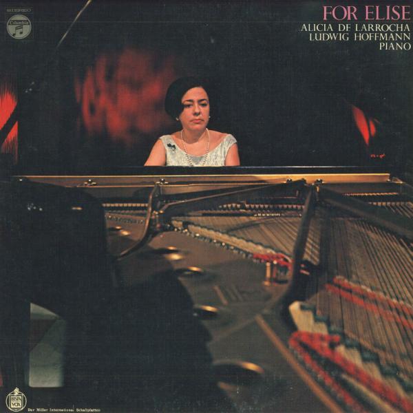 2discs LP アリシア・デ・ラローチャ / ル エリーゼのために / 子犬のワルツ CSS13...