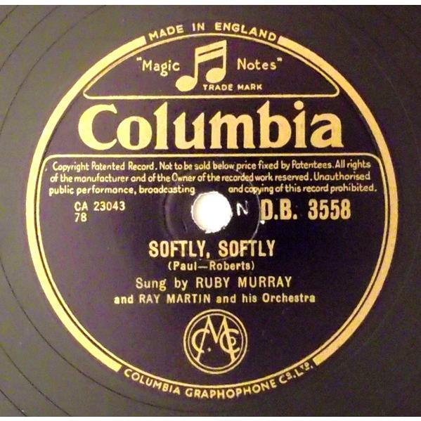 英78RPM/SP Ruby Murray And Ray Martin And His Orche...
