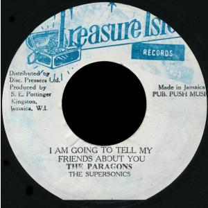 ジャマイカ7" The Paragons I Am Going To Tell My Friends...