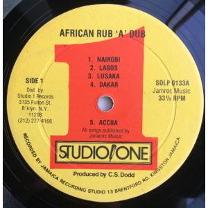 米LP Dub Specialist African Rub A Dub SOLP0133 Studio One /00260
