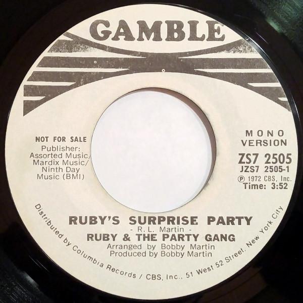 米7" Ruby And The Party Gang Rubys Surprise Party Z...