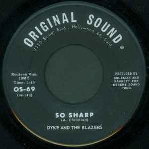 米7" Dyke &amp; The Blazers So Sharp / Dont Bug Me OS69...