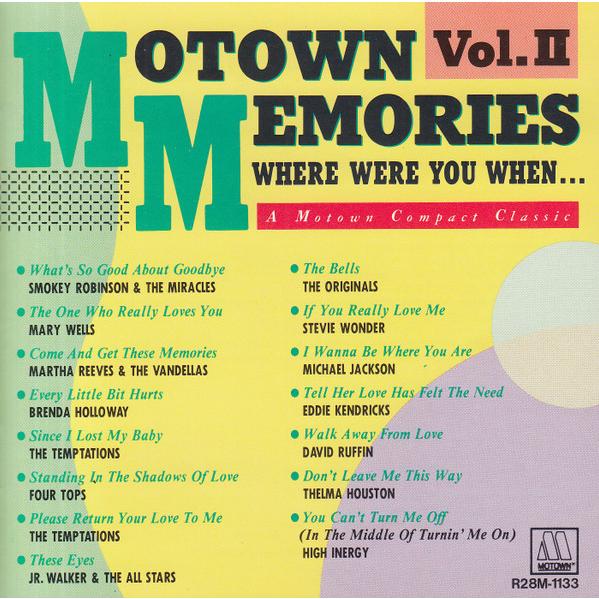 CD Various Motown Memories Vol.2 Where Were You Wh...