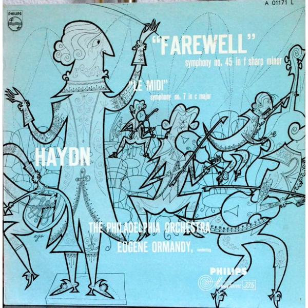 蘭LP Philadelphia Orchestra, Eugene ”Farewell” Symp...