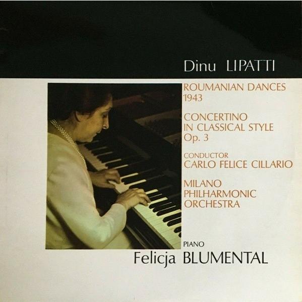 英LP Dinu Lipatti - Carlo Felice Ci Roumanian Dance...