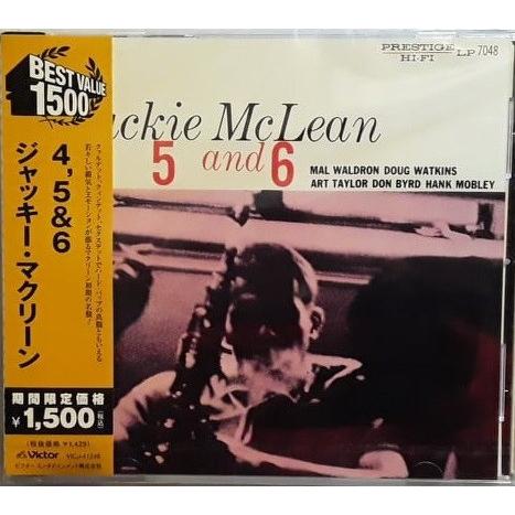 CD Jackie McLean 4,5&amp;6 [CD] ジャッキー・マクリーン、 マル・ウォルド V...