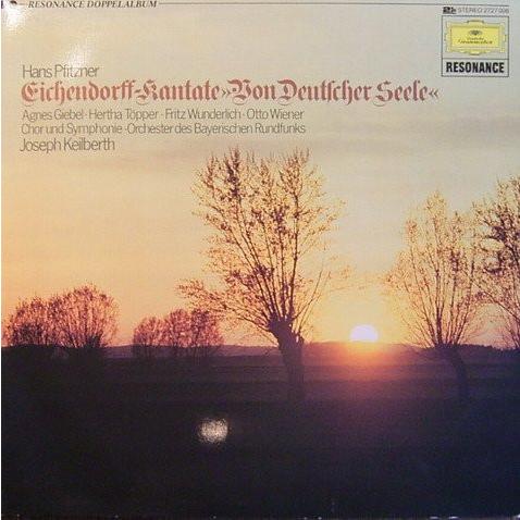 独2LP Hans Pfitzner - Agnes Giebel ? Eichendorff-ka...