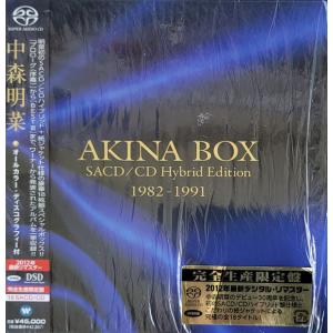 18CD 中森明菜 AKINA BOX SACD/CD Hybrid Edition 1982-1991 WPCL1115269 WARNER MUSIC JAPAN 紙ジャケ /01260