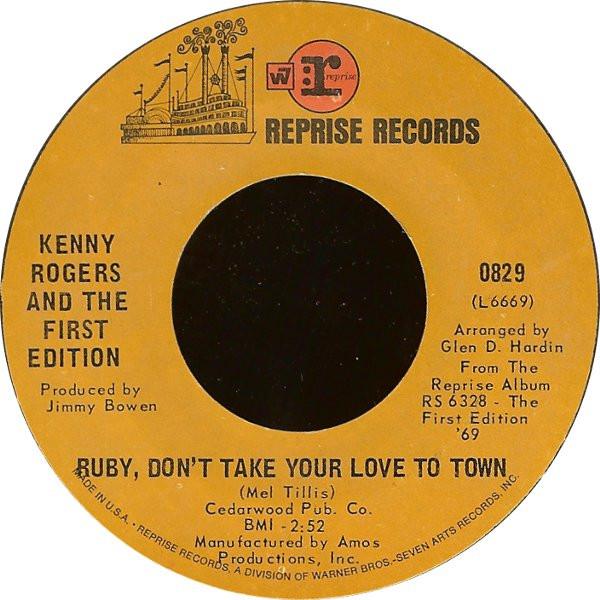 米7” Kenny Rogers &amp; The First Editi Ruby, Dont Take...