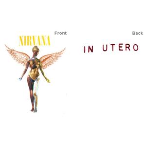 輸入T-Shirt - Nirvana In Utero M NV201FM US T-Shirt ...