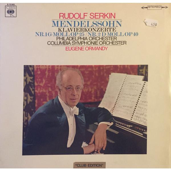 独LP Felix Mendelssohn-Bartholdy, R Klavierkonzerte...
