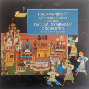 米LP Sergei Vasilyevich Rachmaninof Symphonic Dances / Vocalise TV34145S Turnabout /00260