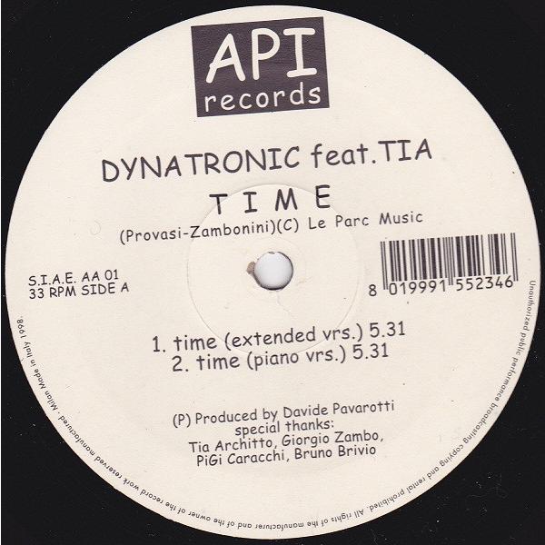 伊12” Dynatronic, Tia Architto Time AA01 Api Record...