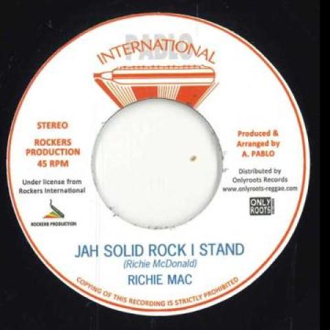 欧7” Richie Mac / Augustus Pablo Jah Solid Rock I S...