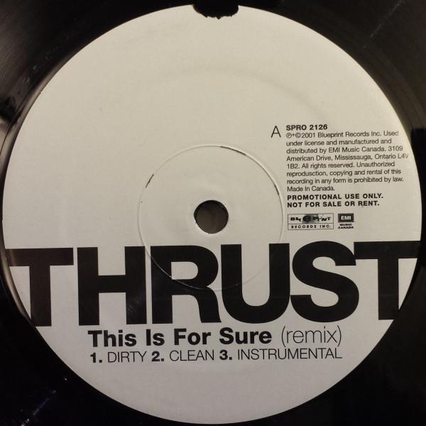 12” Thrust This Is For Sure SPRO2126PROMO Blueprin...