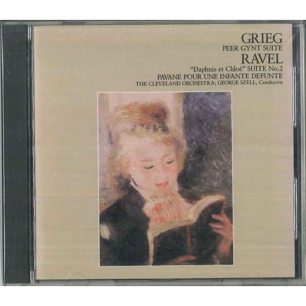 CD Grieg, Ravel, George Szell, Cl ペール ギュント 組曲, ダフニ...