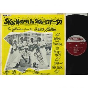 ジャマイカLP The Hiltonaires (2) Ska-Motion In Ska-lip-so 1027 WIRL /00250